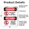Signmission Safety Culture Sign, 3.5 in Width, Vinyl Decal, Rectangle, Bilingual OS-2PACK-DS-D-35-VS-1501 - alternate 2